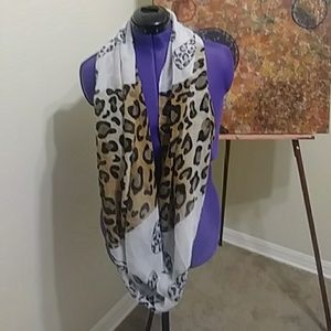 Cheetah Print Scarf